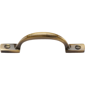 4 Inch Pull Handle Antique Brass