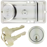 Yale 77 Traditional Nightlatch Polished Chrome