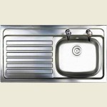 Single Bowl Sink LHD 2 Tap