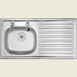 Shallow Single Bowl Sink RH