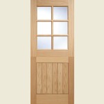 Peterhead Six Light Oak Stable Doors