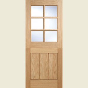 Stevenage Six Light Oak Stable Doors