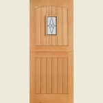 30 x 78 1-light Cottage Oak Stable Door