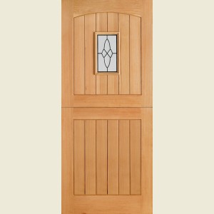 30 x 78 1-light Cottage Oak Stable Door
