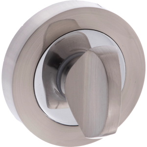 Mediterranean Turn And Release Satin Nickel Polished Chrome