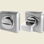 Turn Indicator And Release On Bevelled Square Plate Dual Finish PCSC