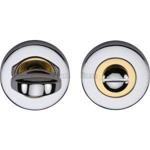 Turn And Release Polished Chrome Brass