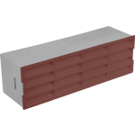 Brown Air Brick For 110mm x 54mm Flat Channel Ducting