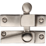 Sash Window Reeded Quadrant Latch Fastener Satin Nickel