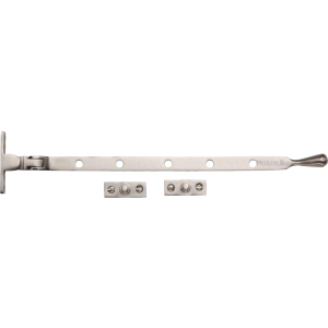 305mm Ball End Casement Window Stay Satin Nickel