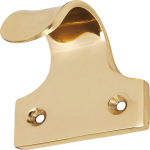 Sash Window Finger Lift Polished Brass