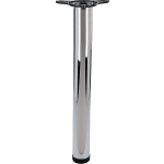 705mm Table Leg Polished Chrome