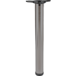 705mm Table Leg Satin Nickel