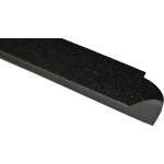10mm Radius 30mm x 630mm Worktop Corner Joint Charcoal Grey