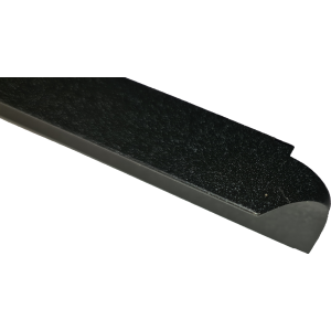 10mm Radius 30mm x 630mm Worktop Corner Joint Charcoal Grey