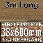 Natural Block Walnut Worktop 3000mm