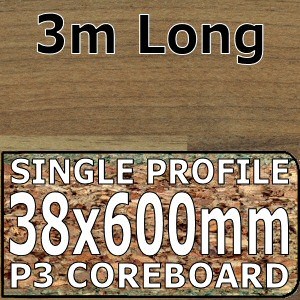 Natural Block Walnut Worktop 3000mm