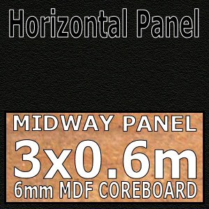 Noir Midway Panel 3030mm